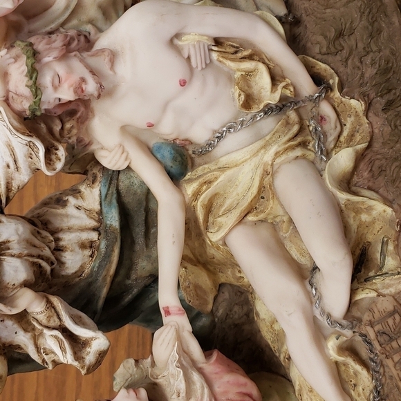 DMB Collections Resin CHRIST WITH ANGELS 13W x 7.5H - Picture 5 of 12